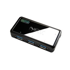 넥스트 4포트 USB3.0 유전원 허브 NEXT-306UHP, 4개