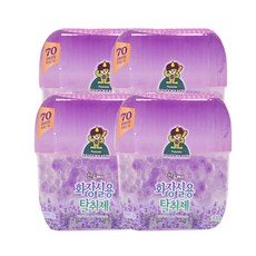 산도깨비 화장실용 탈취제 라벤더, 300g, 4개