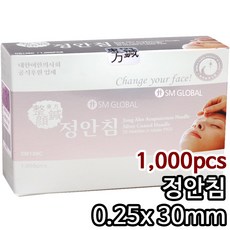동안침