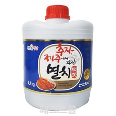 천년의빛영광 제주 추자도 멸치액젓, 4.3kg, 1개