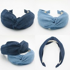 데님머리띠