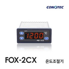 코노텍 FOX-2CX 1출력 온도제어기, 1개