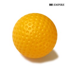 엠파이어 골프연습공 실내연습용 하드골프연습공, 하드골프연습공 노랑, 1개