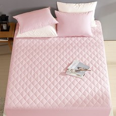 광목 순면 누빔매트리스커버