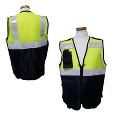 일광 형광 방범 순찰 교통 조끼C