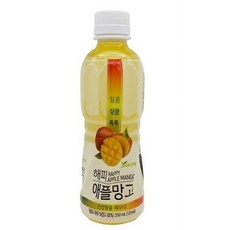연호음료 해피 애플망고, 350ml, 20개