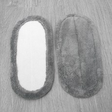 LKEY 청소슬리퍼 리필패드 B타입 블루그레이, 1개