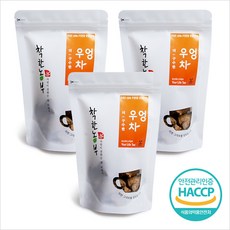 HACCP 인증 착한농부 국내산 볶은 우엉차 50g, 1개입, 3개