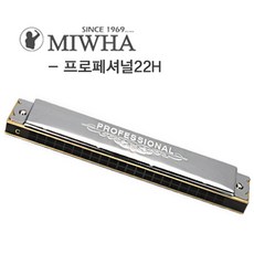 미화 22H 트레몰로 하모니카 프로페셔널22H, C