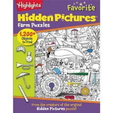 Highlights Hidden Pictures Favorite Farm Puzzles, Highlights for Children