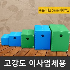 뉴프라테크 이삿짐업체용 이사박스 5T(mm), 이사업체용-이불(빨강), 1개