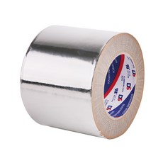 알미늄 은박 테이프 100mm x 50M/알루미늄/테이프/은박테이프/알미늄테이프/연통테이프/은색테이프/반사테이프/싱크대테이프