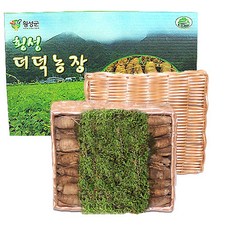 횡성더덕 선물세트(상1kg)/산지배송, 1개