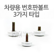 나인티나인 국산 번호판볼트 피스 너트 번호판가드 1P, 번호판볼트-피스1P, 1개
