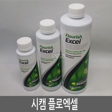 시켐 씨켐 플로엑셀 250mL 수초전용 수질관리 액체 씨캠, SE04560시켐 플로엑셀 250ML