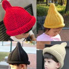 꼬깔털모자