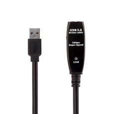 이지넷유비쿼터스 USB3.0 30M 리피터 케이블 무전원 NEXT USB30U3