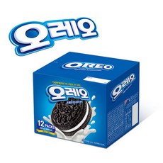 오레오 초콜릿 샌드위치 화이트크림 600g (50gX12봉지), 3개, 50g