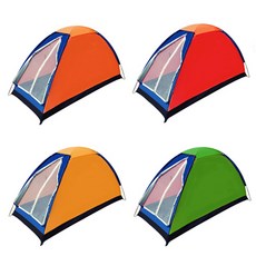 스마일굿 1인용 텐트, 색상랜덤