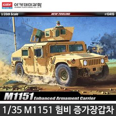 1/35 M1151 험비 증가장갑차량 프라모델 (13415), 단품