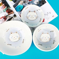 일본 헨느 도자기 후다다 캐릭터 고양이(KITTEN) 3P Set