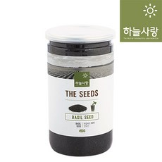 [천애지하늘사랑] 바질씨드 용기형 450g, 1개