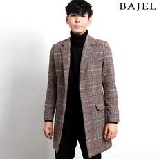 남자체크코트