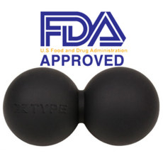 엑스타입 유럽ROHS 승인 미국 FDA 인체무해 실리콘 직수입 김사랑 트리거포인트, 블랙, 1개