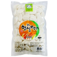 [송학식품] 송학식품 햇살떡국 1kg (6~7인분) _ 국산쌀 떡국떡, 1개