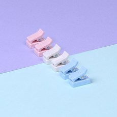 모모팝 큐트 마그넷 클립 사무용품, White 10EA