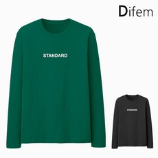 디프엠 긴팔 스탠다드 남녀공용 티셔츠