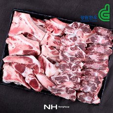 [강원한우] 꼬리반골세트 총 3kg 선물세트, 1개