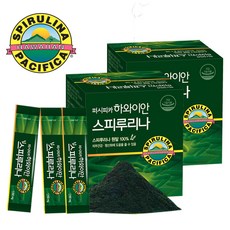 퍼시피카 하와이안 스피루리나 분말 (30포x2박스), 33g, 2박스