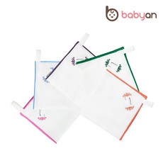 [베이비앙] 국내산 무형광 천기저귀&가제손수건&40수 아기목욕타올(오후5시이전 주문건 다음날도착), 14_순면 어린이집 가제손수건 오렌지, 1개