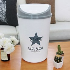 스칸디나 라운드 원형 휴지통 대 스타, 혼합색상