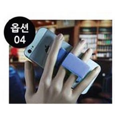 COA 스마트폰 스탠드형 거치대 링 반지 그립, 블루, 1개