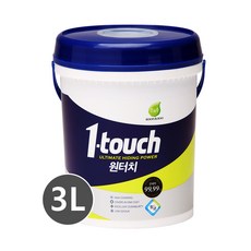 노루페인트 순앤수 원터치 페인트 3L, WHITE, 1개
