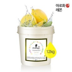 아로화(Arowha) 레몬 아로마 입욕제 (족욕제) 12kg 대용량 업소용 입욕 / 족욕 가루, 1통