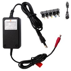 velton 12V2A어댑터 다섯가지 젠더가 포함된 12V 만능아답터 LED CCTV 등 다양한 곳에 사용가능 어댑터, 어댑터, 12V2A 만능아답터(5종잭+전원코드부착형)