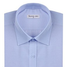 발렌티노 레귤러 링클프리 고급블루 파란색 구김방지 모달 긴팔셔츠 와이셔츠 블루셔츠 파란색셔츠 모달셔츠 링클프리셔츠