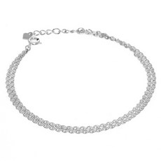 화이트골드팔찌