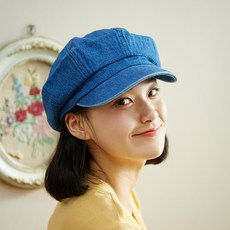 미쏘데님팔각모