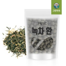 그린약초 국내산 녹차환 300g, 1개