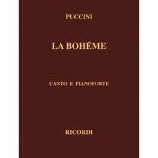 La Boheme:Vocal Score, Ricordi