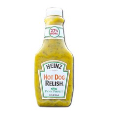 하인즈 핫도그 랠리쉬, 1개, 375ml