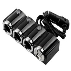 COMS ITB763 차량용 USB 멀티소켓 시거잭 시가잭 3구 충전기 차량용충전용품, 3구 1개, MITB763, 1개