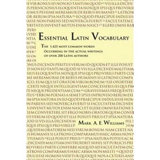 Essential Latin Vocabulary, Sophron