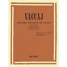 Practical Vocal Method (Vaccai) - High Voice: Soprano/Tenor - Book/CD Paperback Ricordi, Penguin Books