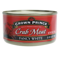 Crown Prince 크랩 미트 팬시 화이트, 170g, 1개