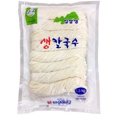 [송학식품] 십장생 생칼국수 1.5kg _ (약 8~9인분)_칼국수, 1개